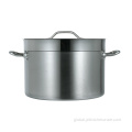 All Clad Stock Pot Stainless steel 04 Style Sandwich Bottom Stock Pot Supplier